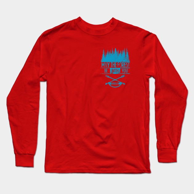 Forest Long Sleeve T-Shirt by Bongonation